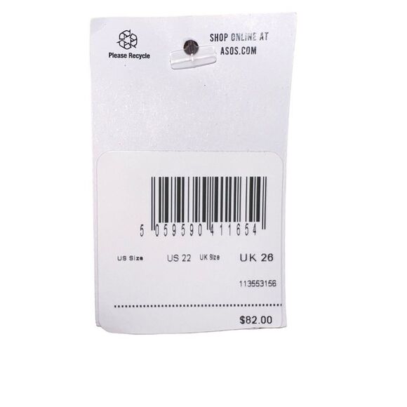 New ASOS Lilac Blazer Hidden Button Front Flap Pockets Size 18 Lavender - Picture 6 of 7